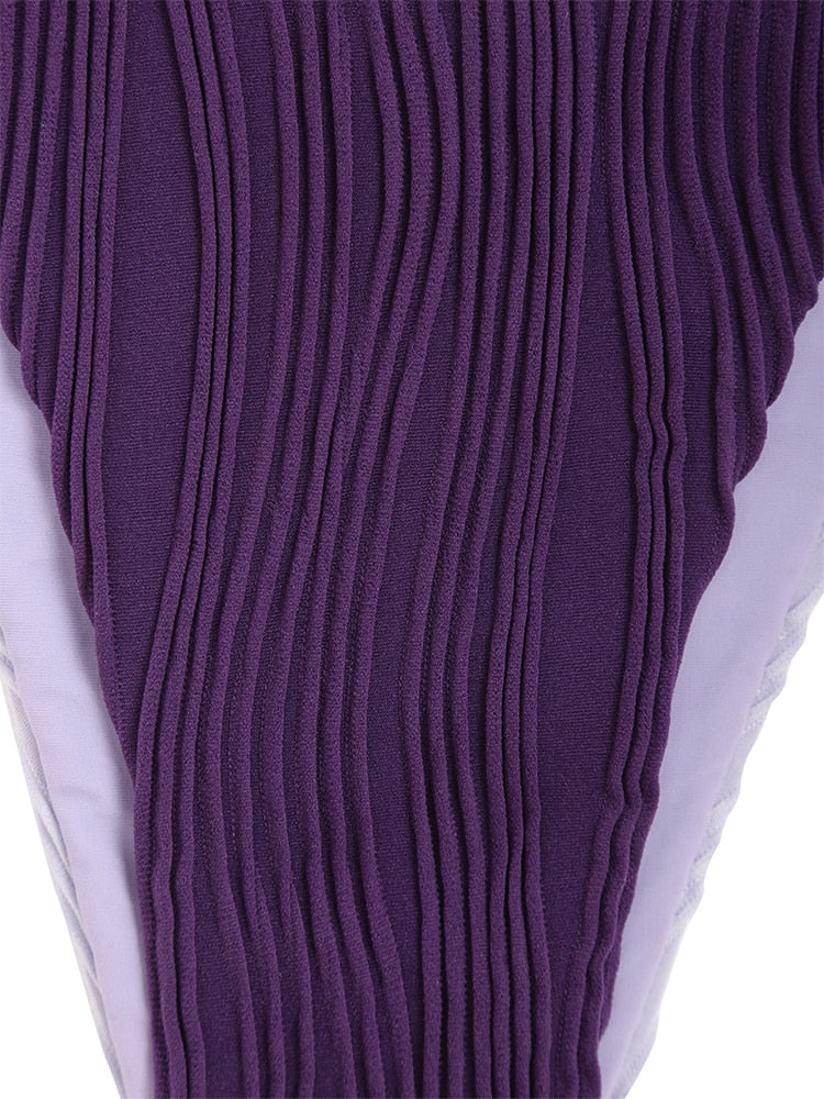 Two Piece Swimwear Ribbed Bohemian Paisley Print String Halter Bikini Set Women Tie Side Swimsuit Colorblock Bathing Suit The Clothing Company Sydney