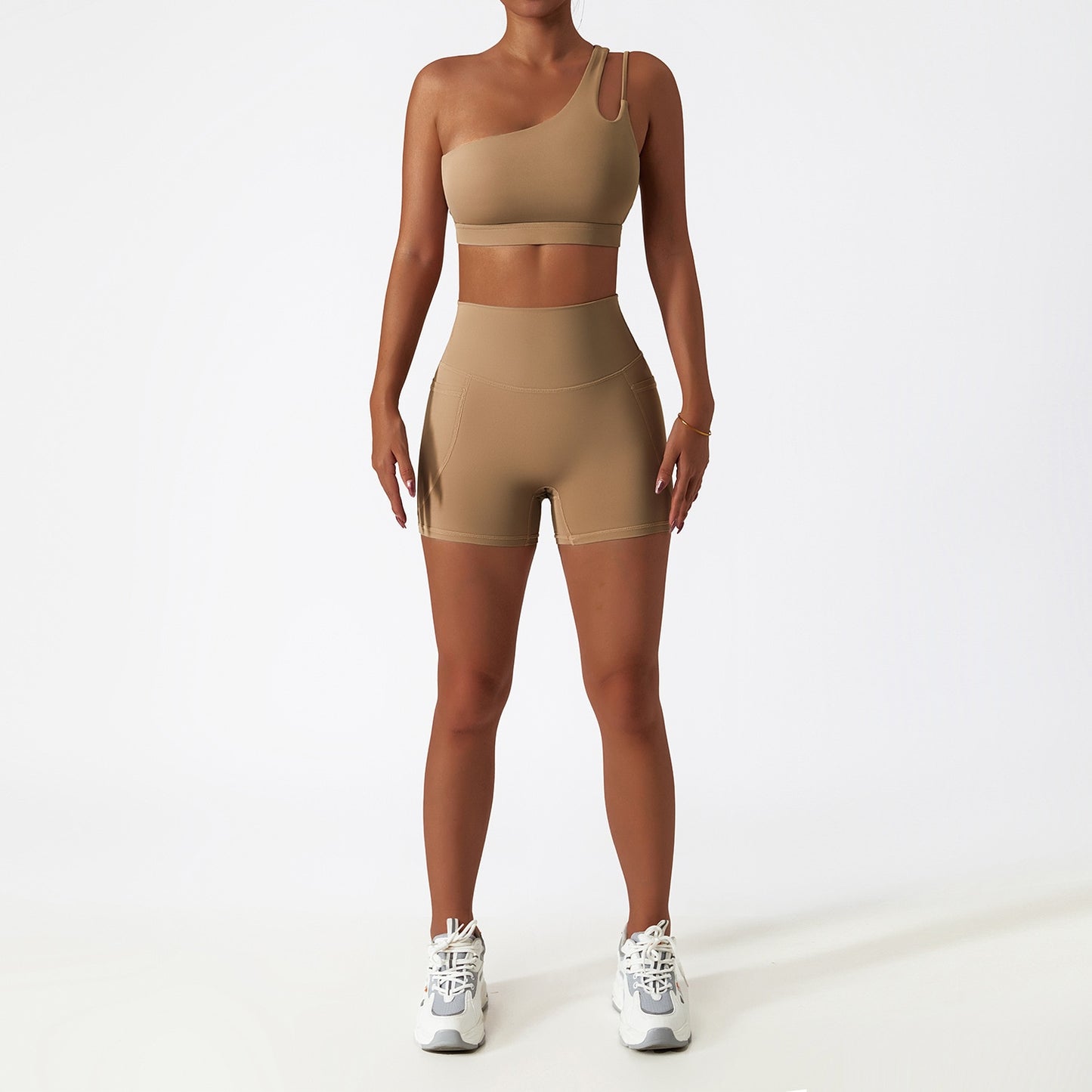 2 Piece Women Yoga Set Seamless Workout Suit Sportswear Gym Clothing Fitness Bra High Waist Leggings Sports Shorts Sports Suits The Clothing Company Sydney