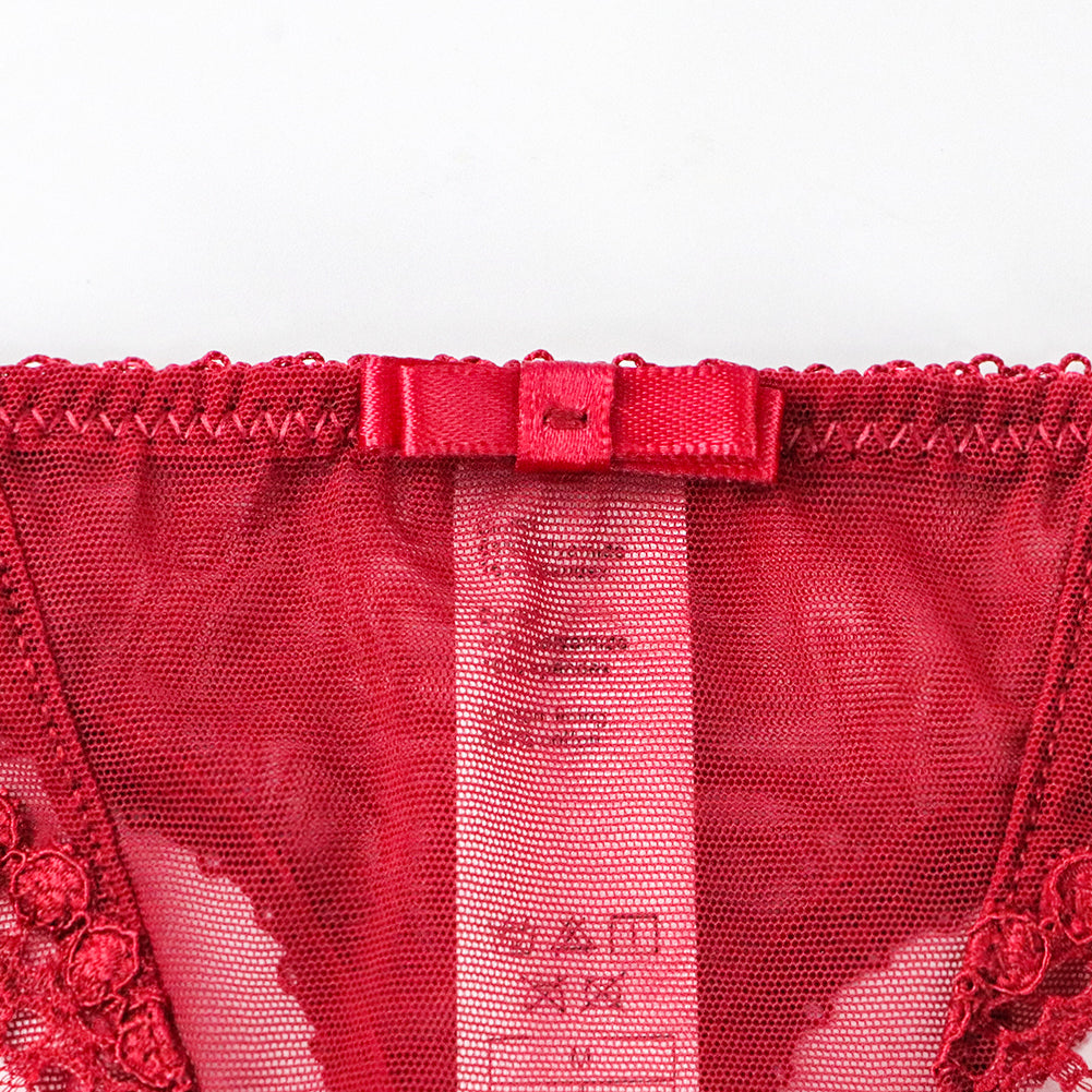 4 Piece Underwear Bra Lingerie Lace Summer Bra +Panty +Garter +Stockings Set The Clothing Company Sydney