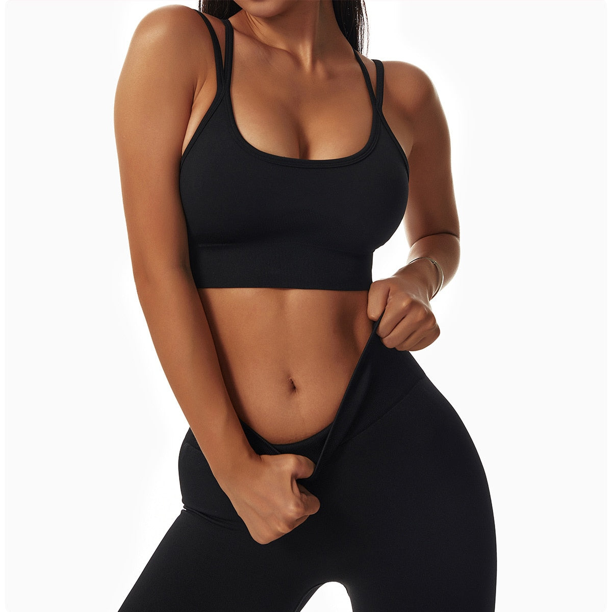Seamless Women Sportswear Yoga Sets Workout Sports Bra Gym Clothing High Waist Legging Fitness Women Tracksuit Athletic Outfits The Clothing Company Sydney