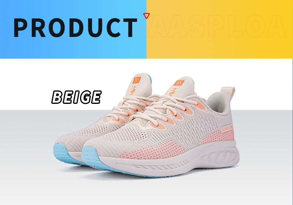 Women's Fashion Sneaker Light Knit Running Shoes Yoga Gym Tennis Sneaker Comfortable Walking Shoes The Clothing Company Sydney