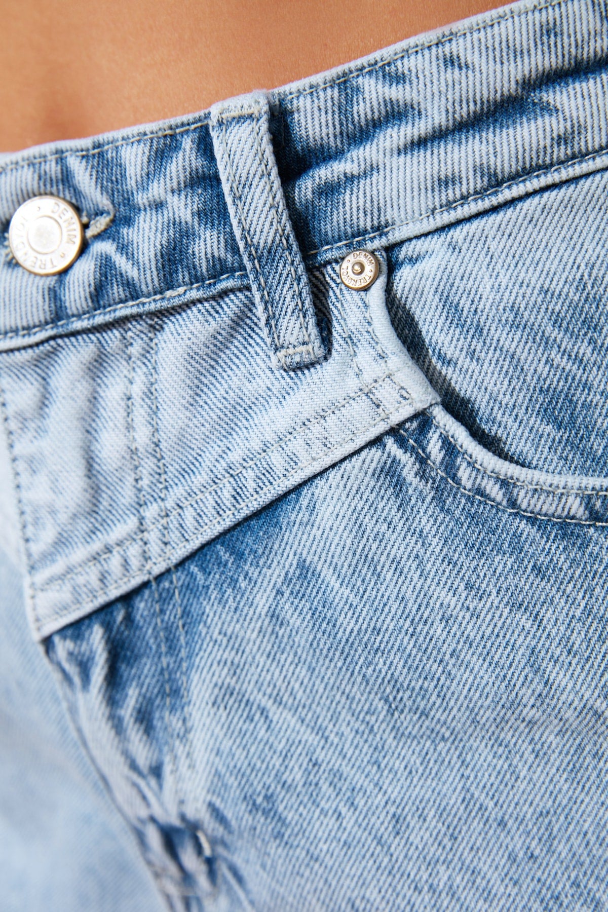 Women's Jeans With Color Block Denim Shorts The Clothing Company Sydney