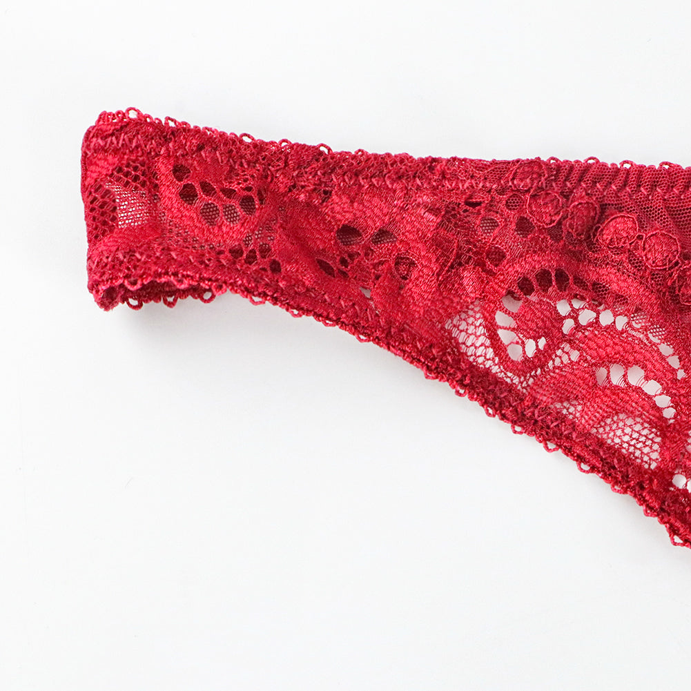 4 Piece Underwear Bra Lingerie Lace Summer Bra +Panty +Garter +Stockings Set The Clothing Company Sydney