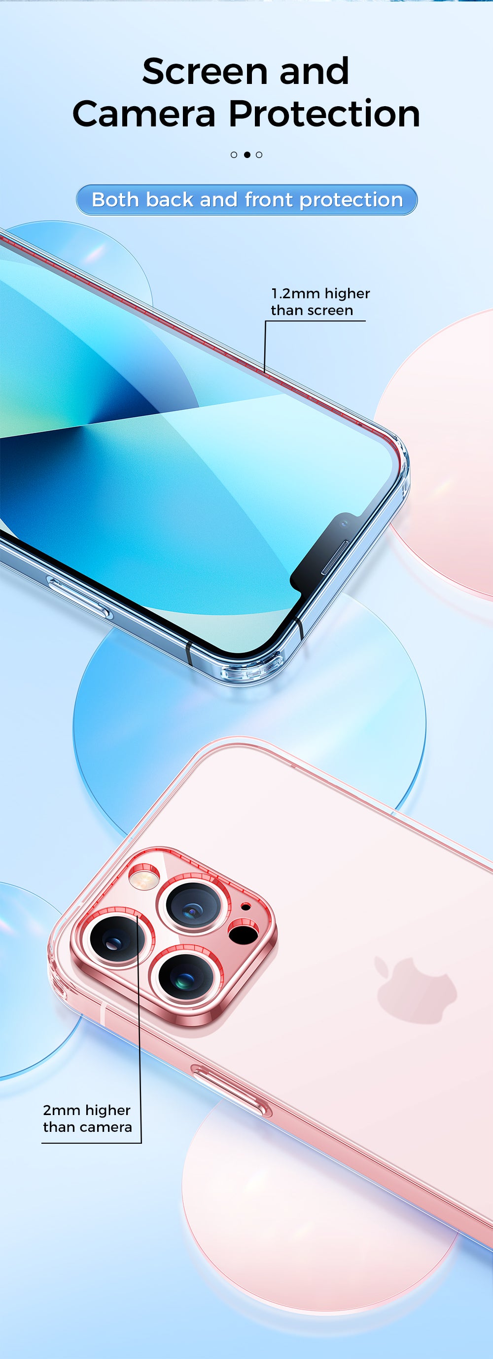 Matte Case For iPhone 13 12 Pro Max Ultra Thin Shockproof Cover For iPhone 13 Pro Case Hard Glass Back with Lens Glass The Clothing Company Sydney