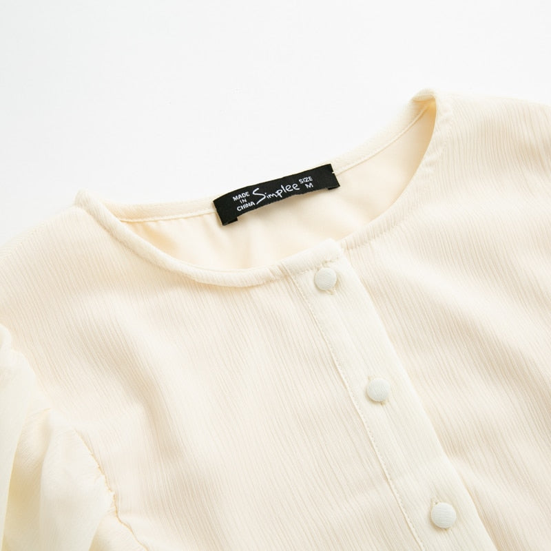 Belt blue plaid batwing long sleeve women dress summer Office ruffle shirt mini dress Casual button A-line Dress - The Clothing Company Sydney