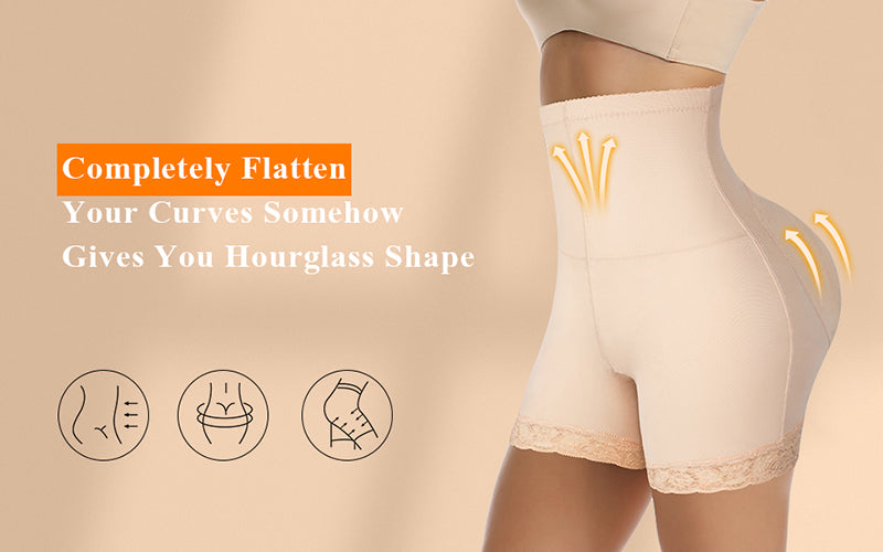 Women's Butt Lifter Hip Enhancer Booty Padded Underwear High Waist Seamless Push Up Buttocks Body Shaper Panties Boyshort The Clothing Company Sydney