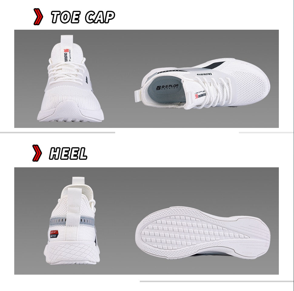 Women's Sneaker Lightweight Fashion Running Shoes Female Comfortable Knit Tennis Shoes Walking Sneaker The Clothing Company Sydney