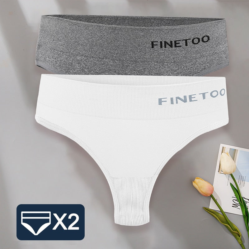 2 pack/Set Bodyshaper G-String Panties Women Slim Underwear Lingerie Thongs High Waist Underpants The Clothing Company Sydney
