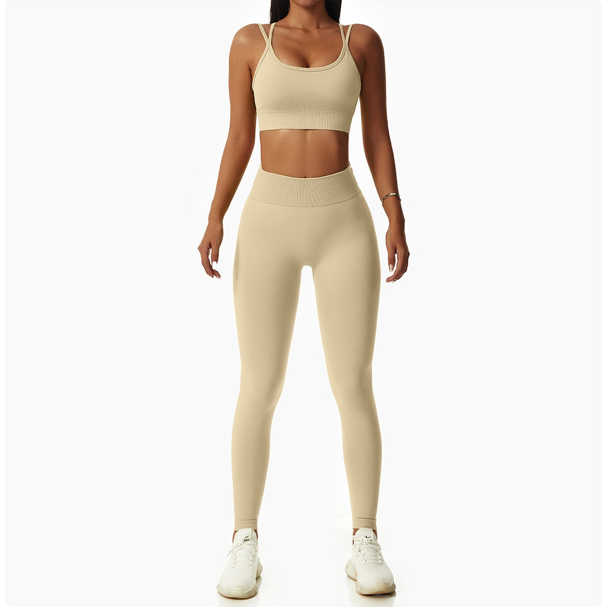 Seamless Women Sportswear Yoga Sets Workout Sports Bra Gym Clothing High Waist Legging Fitness Women Tracksuit Athletic Outfits The Clothing Company Sydney