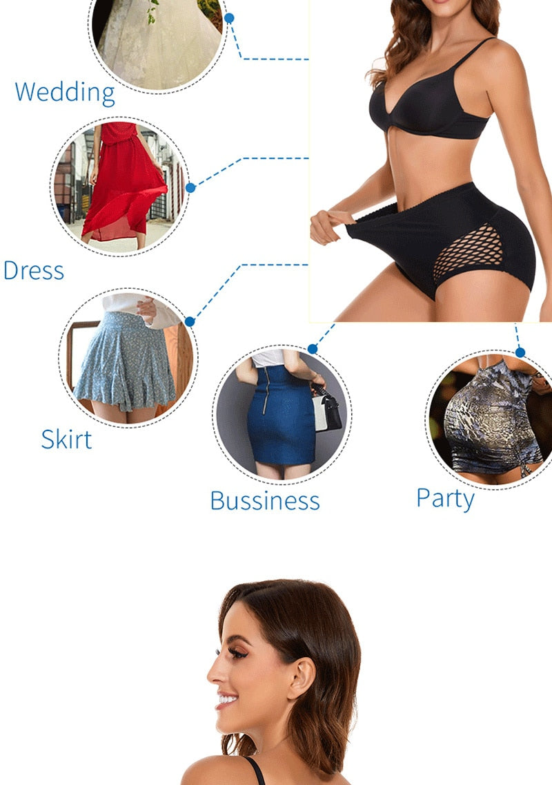 Body Shaper Butt Lifter Panties Women's Hip Shapewear Seamless Fake Big Ass Booty Push Up Panties Hip Enhancer The Clothing Company Sydney