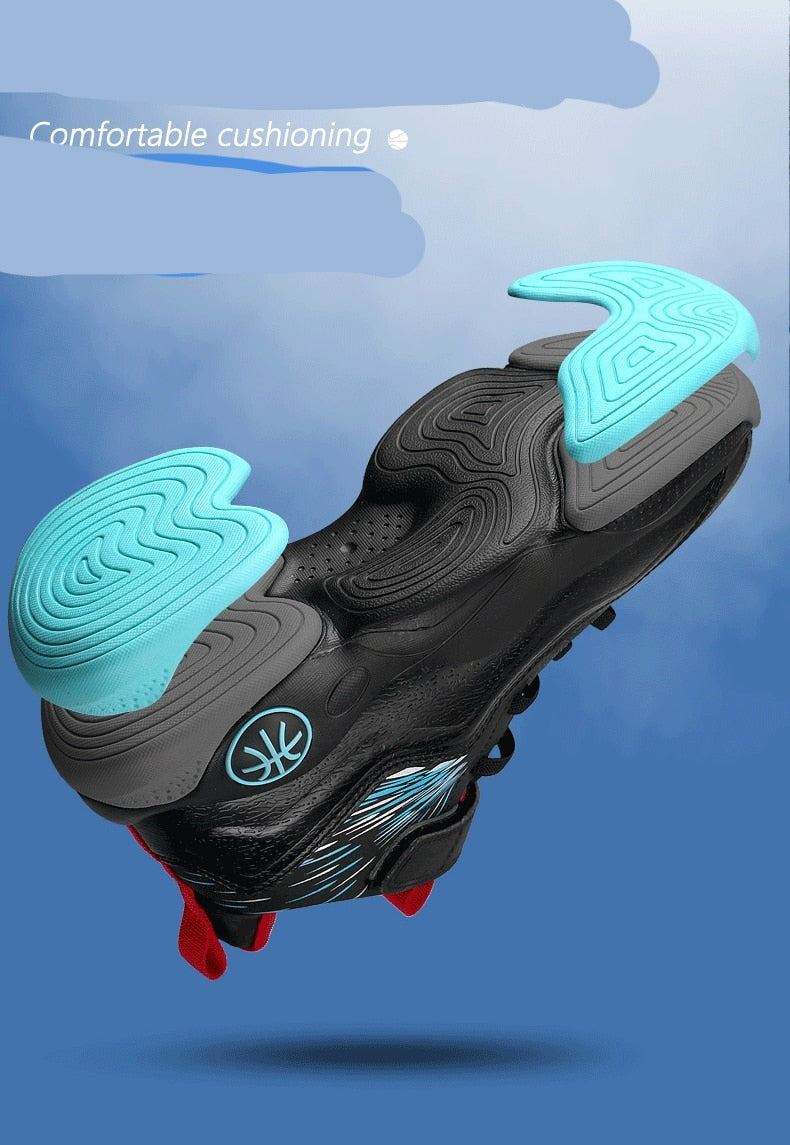 Sports shoes boys basketball shoes boys high top shockproof children's sports shoes girls non-slip basketball shoes The Clothing Company Sydney