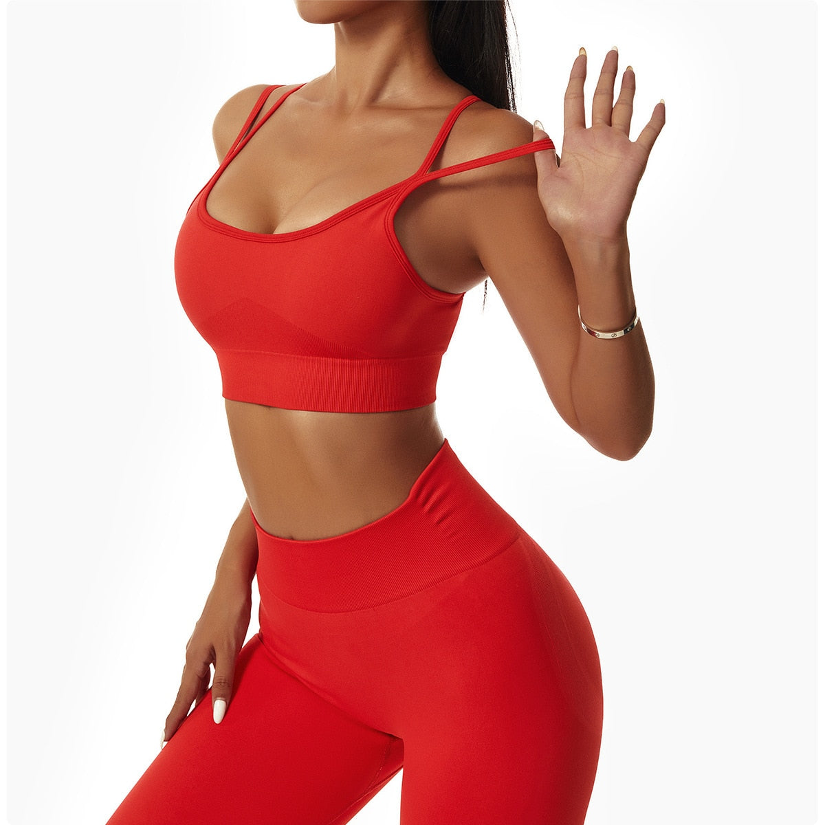 Seamless Women Sportswear Yoga Sets Workout Sports Bra Gym Clothing High Waist Legging Fitness Women Tracksuit Athletic Outfits The Clothing Company Sydney
