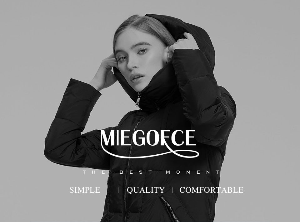Winter Jacket Women's Stand Collar Hooded Cold Protection Windproof Lady Coat Big Pocket Mid-Length Parka The Clothing Company Sydney
