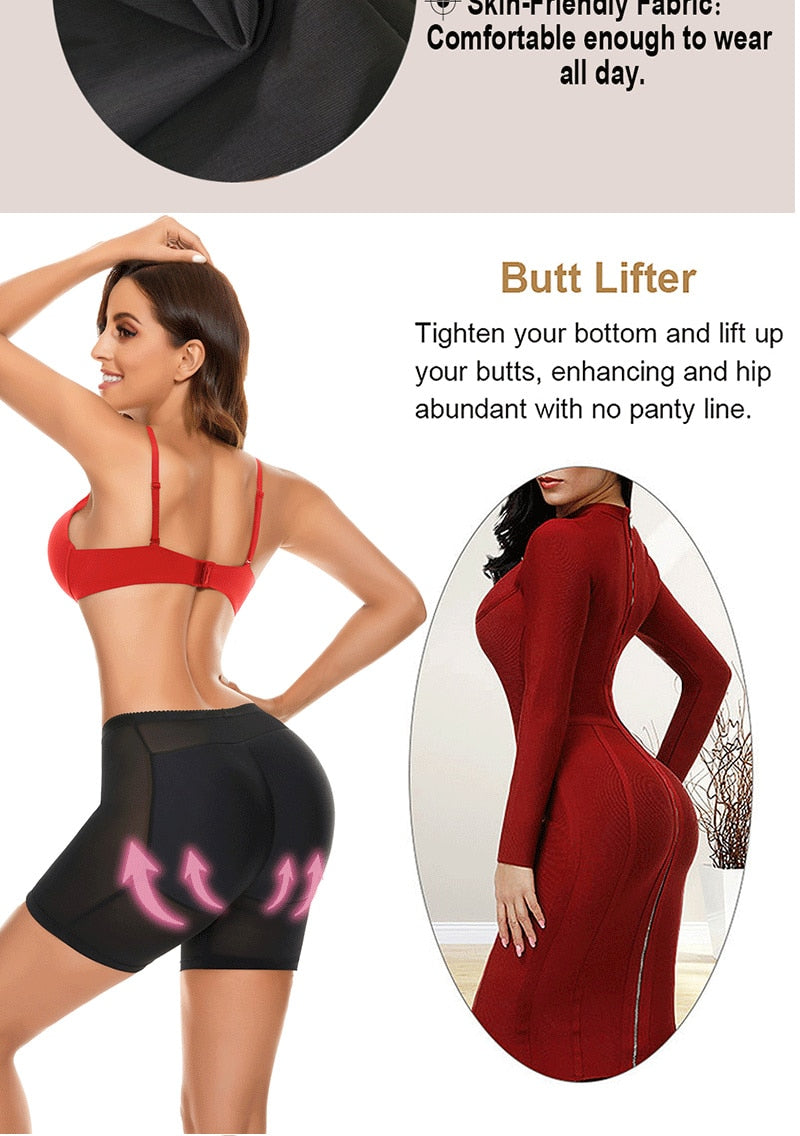 Body Shaper Butt Lifter Panties Women's Hip Shapewear Seamless Fake Big Ass Booty Push Up Panties Hip Enhancer The Clothing Company Sydney