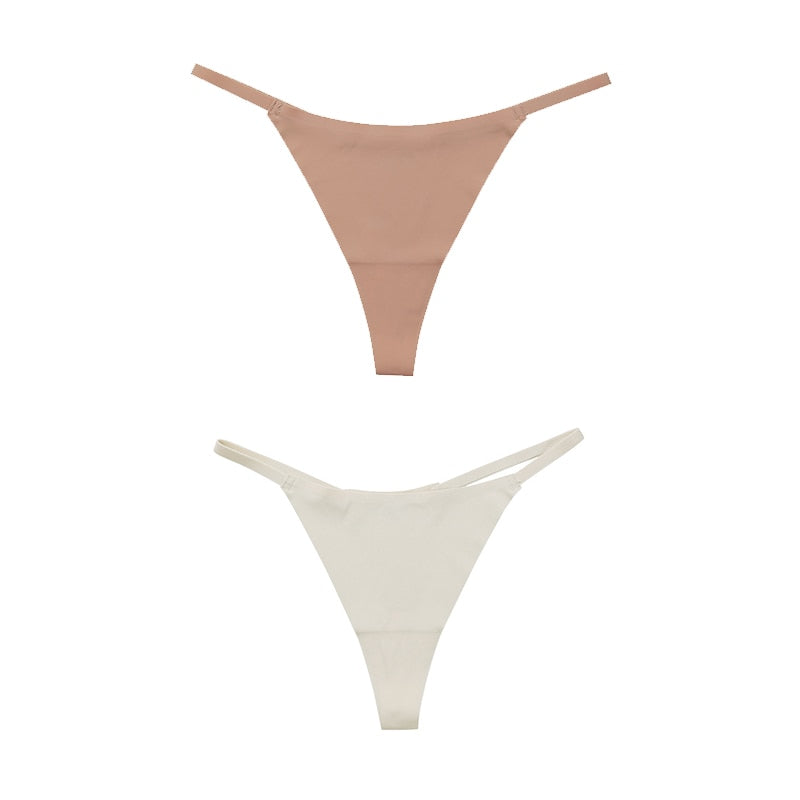2 Piece Seamless Panties Underwear Fitness Sports Lingerie T-back G-string Thong Briefs Underwear The Clothing Company Sydney