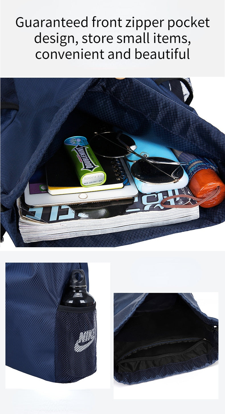 Basketball Soccer Volleyball Sports Backpack Drawstring Backpack Student Marathon Event Basketball Bag Bundle with Side Pocket The Clothing Company Sydney