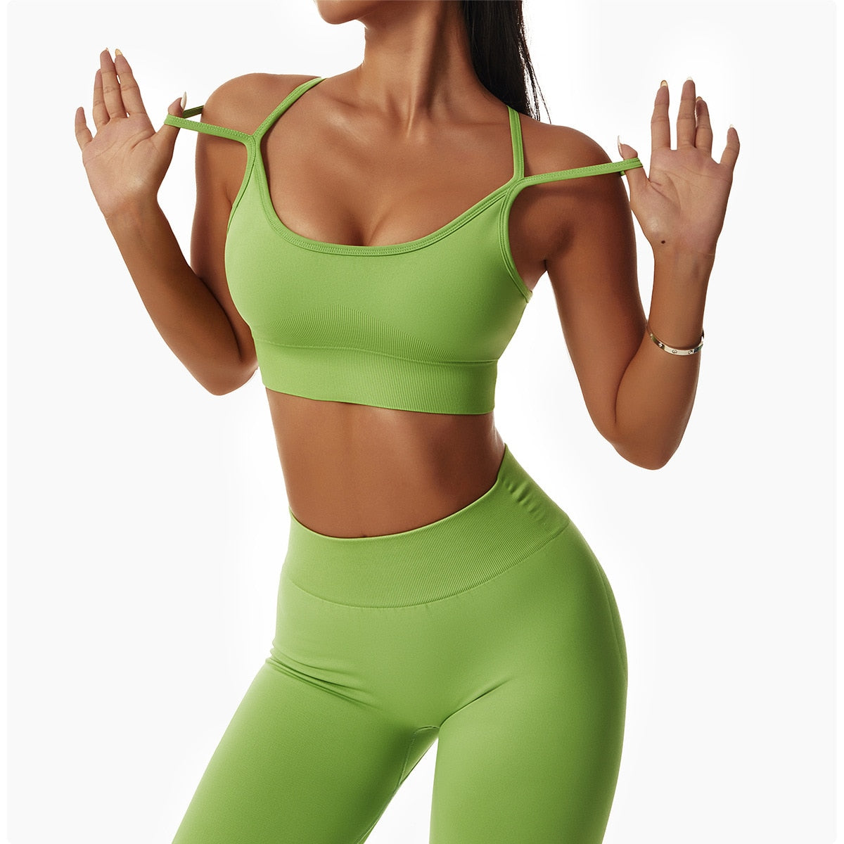 Seamless Women Sportswear Yoga Sets Workout Sports Bra Gym Clothing High Waist Legging Fitness Women Tracksuit Athletic Outfits The Clothing Company Sydney