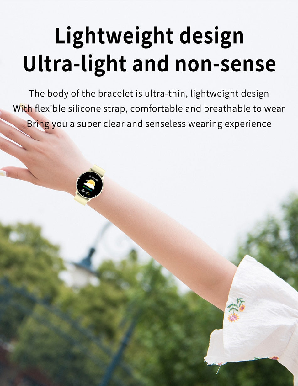 Smart Watch Men Women Full Touch Screen Sport Fitness Watch IP67 Waterproof Bluetooth For Android IOS Smartwatch The Clothing Company Sydney