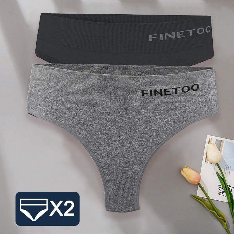 2 pack/Set Bodyshaper G-String Panties Women Slim Underwear Lingerie Thongs High Waist Underpants The Clothing Company Sydney