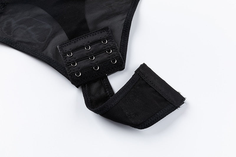 1 Piece Mesh Bodysuit Seamless Full Body Shaper Waist Tummy Control Underwear Underbust Corset Shapewear The Clothing Company Sydney