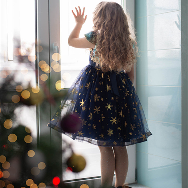 Girls Dress Elegant New Year Princess Children Party Dress Wedding Gown Kids Dresses for Girls Birthday Party Dress The Clothing Company Sydney