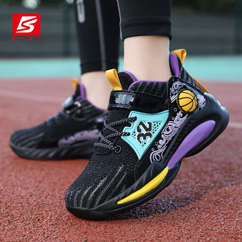 Children Sneakers Sports Running Shoes Light Breathable Light Non-Slip Boys Girls High-Quality Kids Basketball Shoes The Clothing Company Sydney