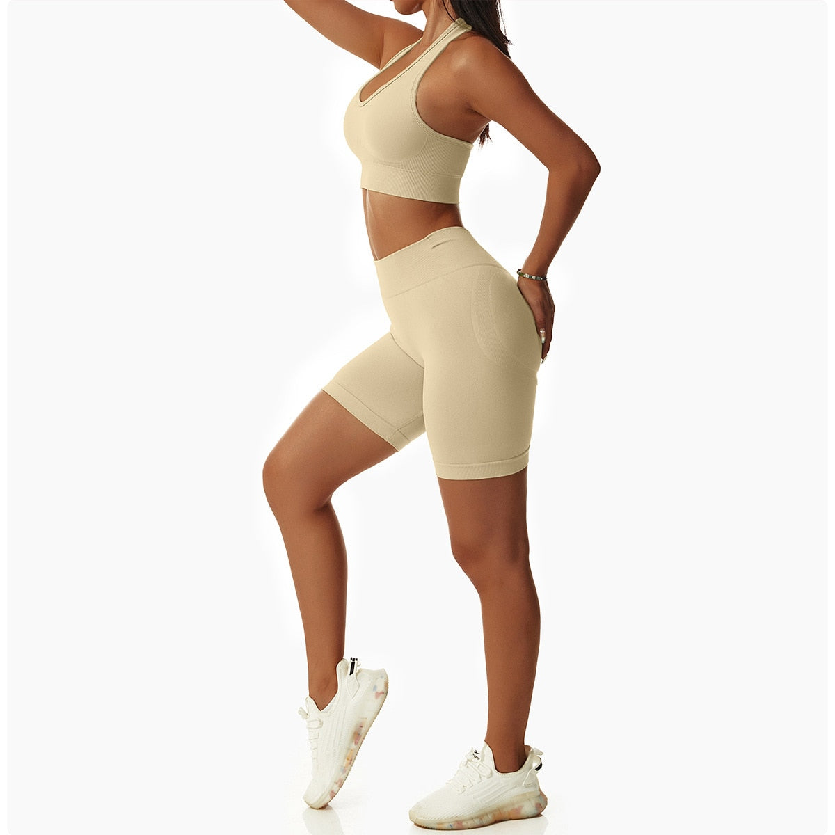 Seamless Women Sportswear Yoga Sets Workout Sports Bra Gym Clothing High Waist Legging Fitness Women Tracksuit Athletic Outfits The Clothing Company Sydney