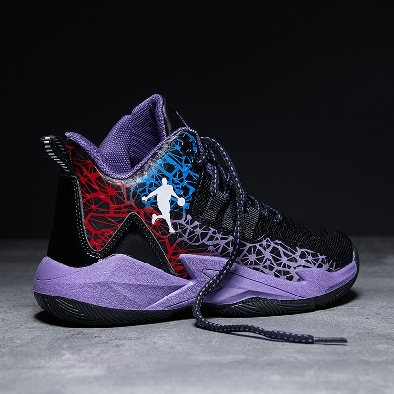 Kids Boys Basketball Shoes Kids Sneakers Non-Slip Sports Girls Basketball Training Tennis Shoes The Clothing Company Sydney