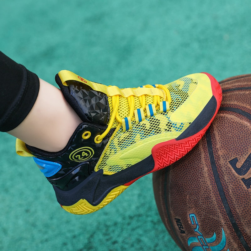 Kids Boys Basketball Shoes High Quality Top Non-Slip Kids Sneakers Girls Sneakers Outdoor Kids Tennis Shoes The Clothing Company Sydney
