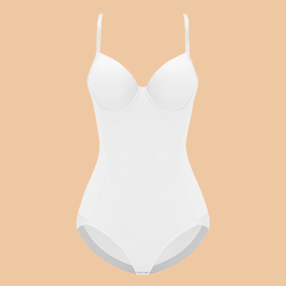 Underwire White Bodysuit Women Body Shapers Stretch Solid Color Silky Underwear Bodysuits Shapewear The Clothing Company Sydney