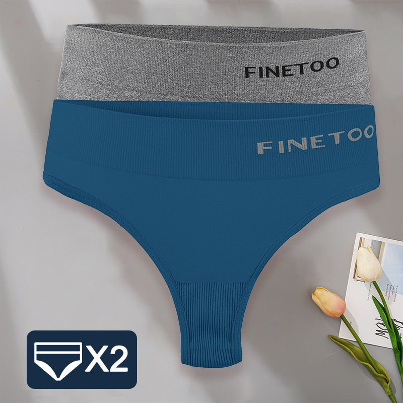 2 pack/Set Bodyshaper G-String Panties Women Slim Underwear Lingerie Thongs High Waist Underpants The Clothing Company Sydney