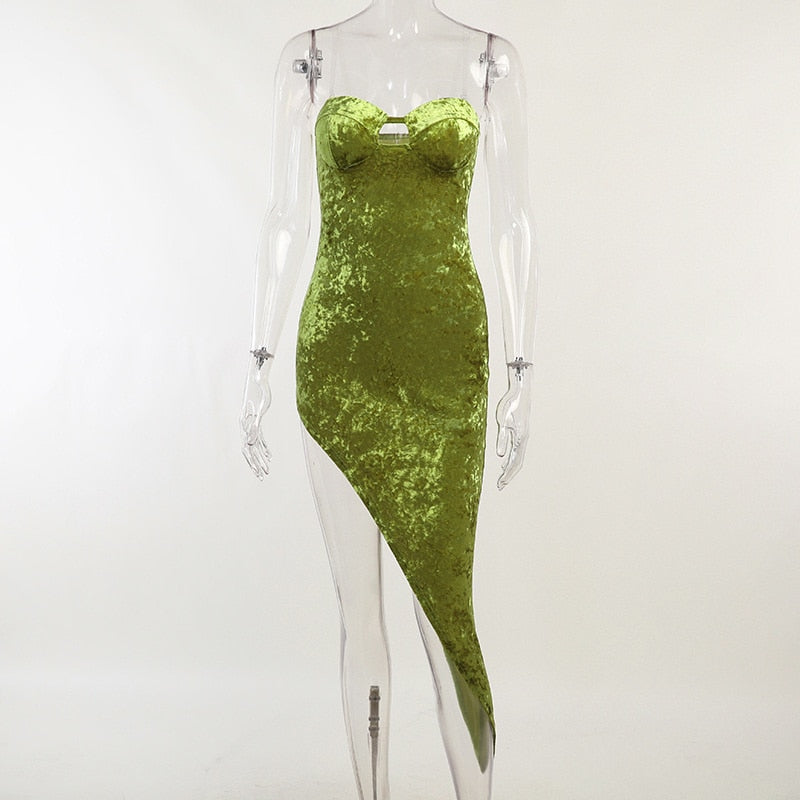 Sequin Dress Women Vacation Beach Backless Dress Split Bodycon Evening Party Dress The Clothing Company Sydney