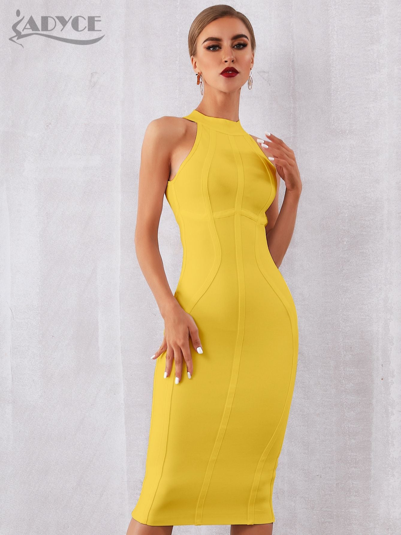 Summer White Women Bodycon Bandage Dress Elegant Tank Sleeveless Club Celebrity Evening Runway Party Dresses The Clothing Company Sydney