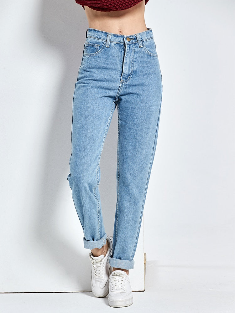 Harem Pants Vintage High Waist Women's Jeans Full Length Mom Cowboy Denim Pants The Clothing Company Sydney