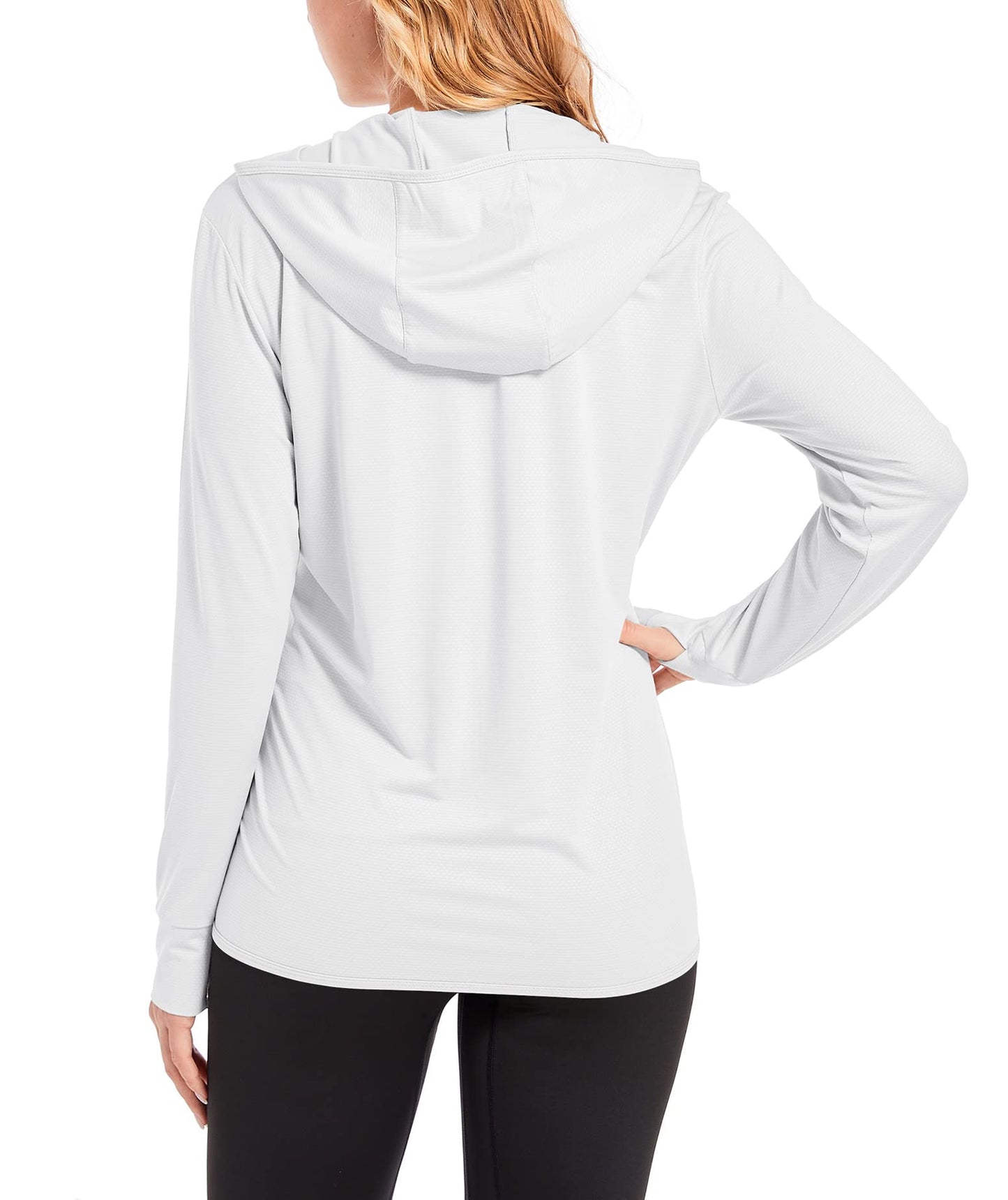 Summer Sun Protection Hoodies Women's Long Sleeve Casual Shirts UPF 50+ Sun Block Full Zip T-shirts With Zipper Pockets The Clothing Company Sydney