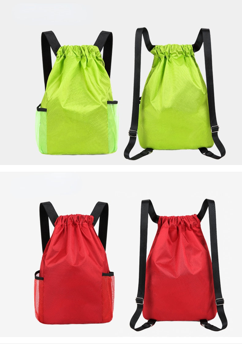 Basketball Soccer Volleyball Sports Backpack Drawstring Backpack Student Marathon Event Basketball Bag Bundle with Side Pocket The Clothing Company Sydney