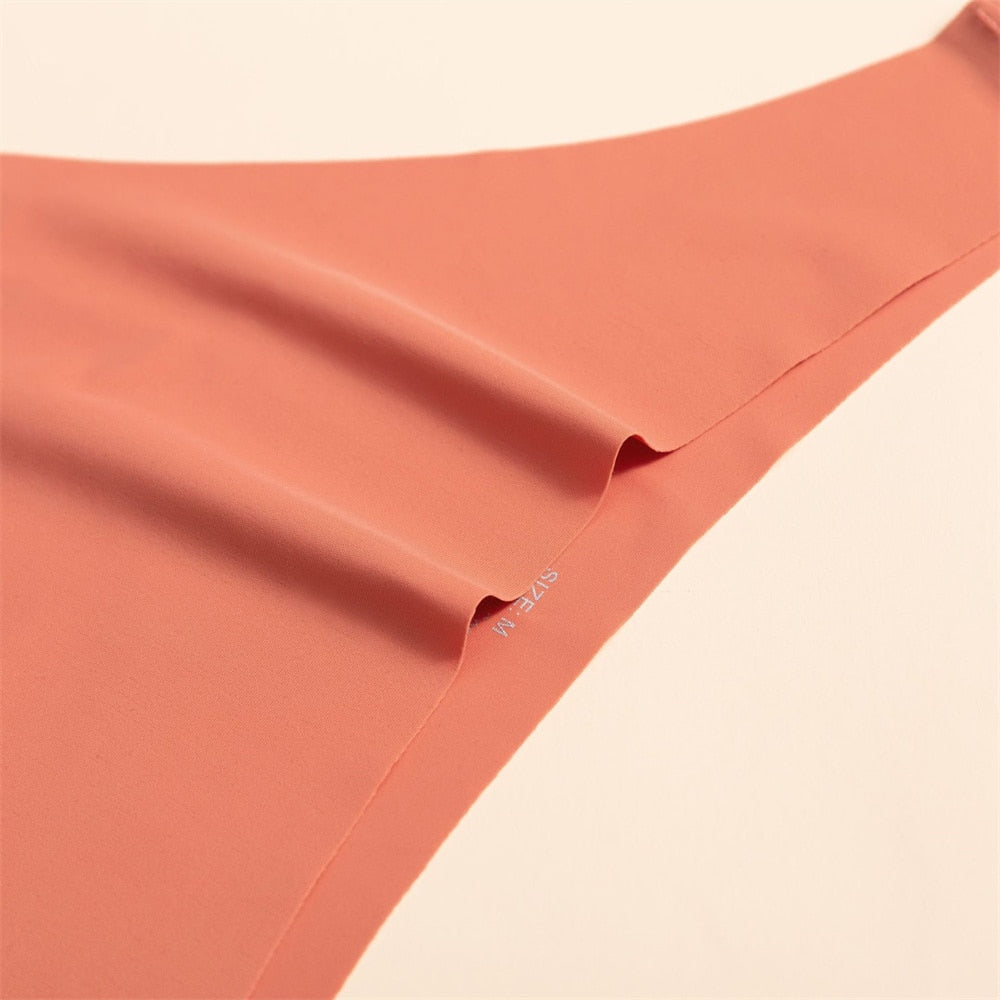 3 Pack Ultra-thin Ladies Panties G String Thong Briefs Seamless Solid Color Underwear Panties The Clothing Company Sydney
