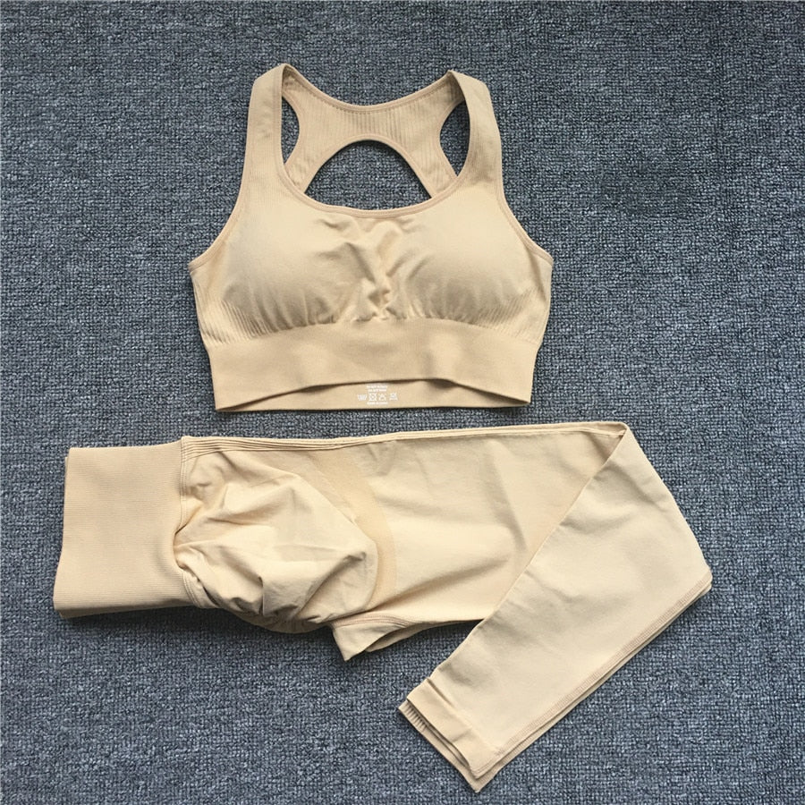 Seamless Women Fitness Arise Epic Yoga Sets High Waist Gym Scrunch Leggings Sports Bra Workout Active Wear Suits The Clothing Company Sydney