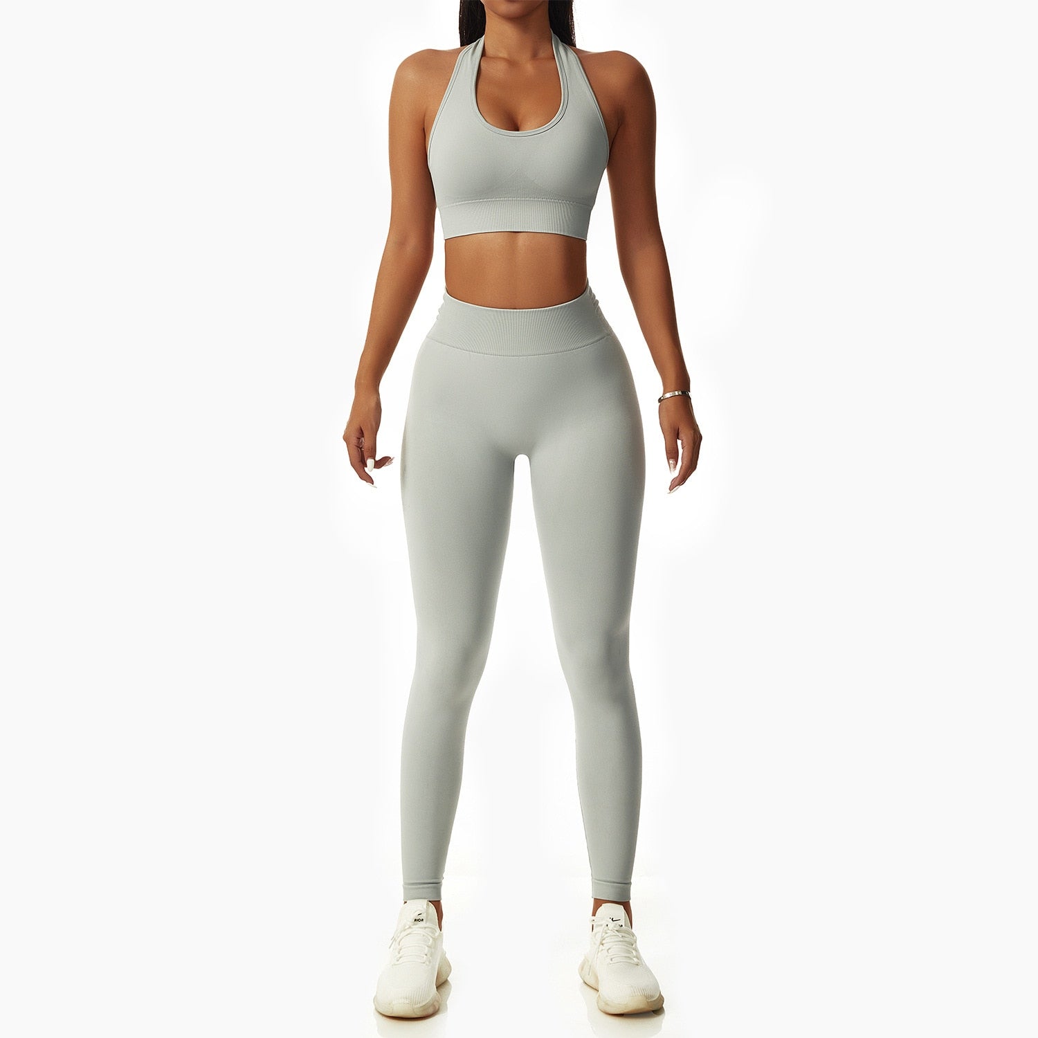 Seamless Women Sportswear Yoga Sets Workout Sports Bra Gym Clothing High Waist Legging Fitness Women Tracksuit Athletic Outfits The Clothing Company Sydney