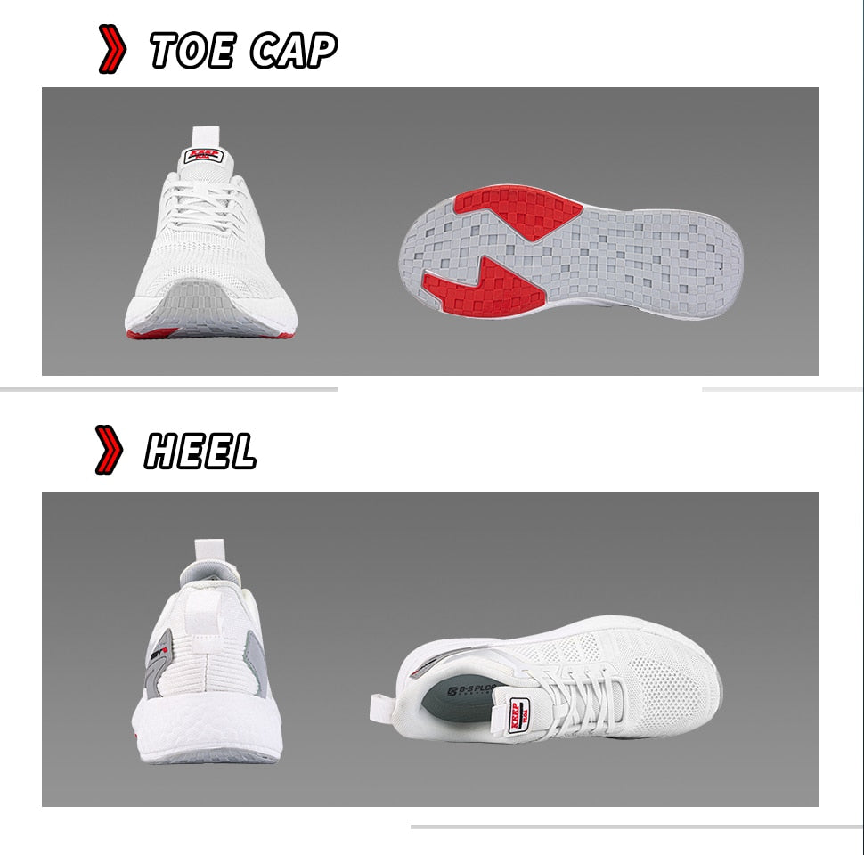 Men's Comfortable Knit Walking Shoes Breathable Fashion Sneaker Anti-Slip Shock-Absorbing Casual Sneakers Shoes The Clothing Company Sydney