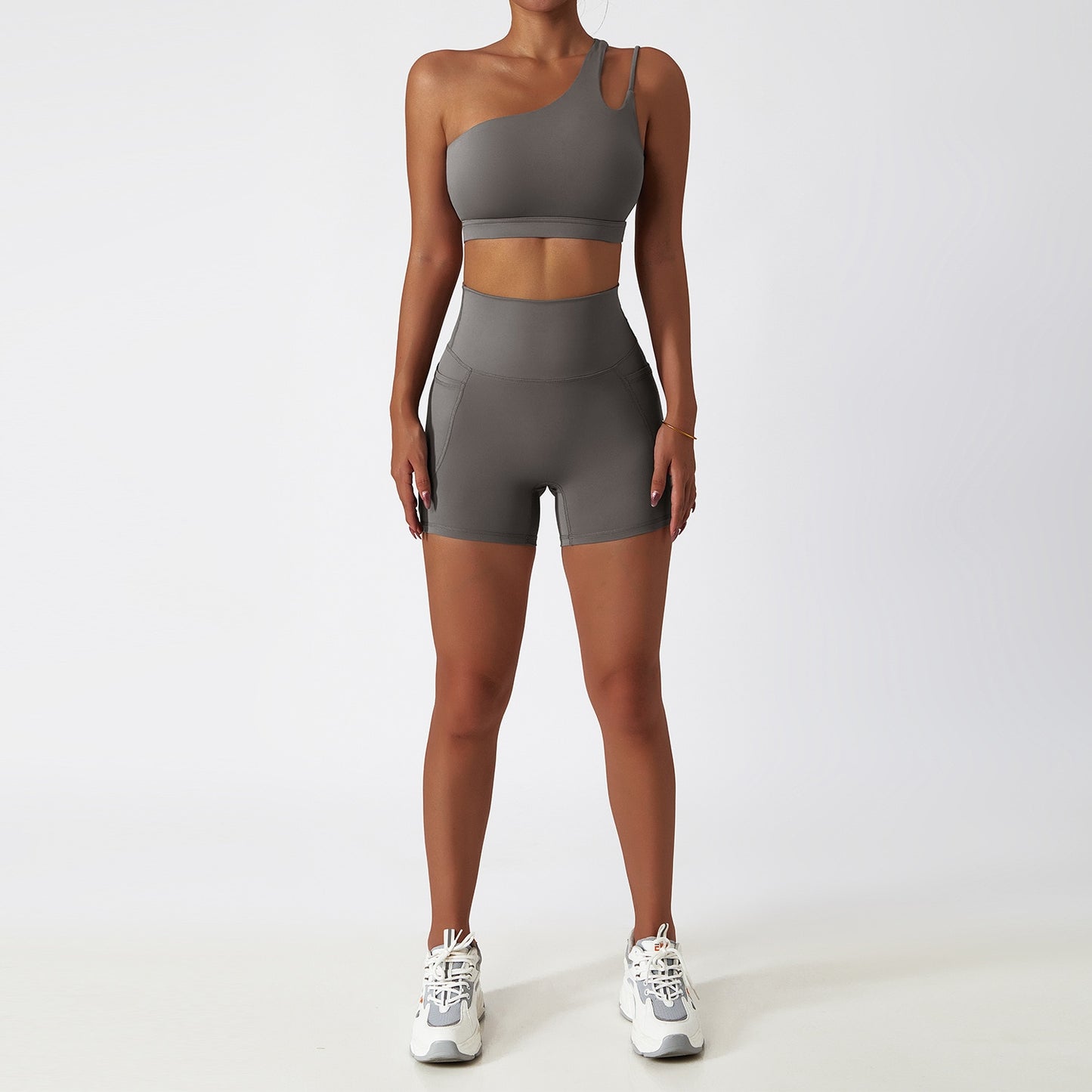 2 Piece Women Yoga Set Seamless Workout Suit Sportswear Gym Clothing Fitness Bra High Waist Leggings Sports Shorts Sports Suits The Clothing Company Sydney
