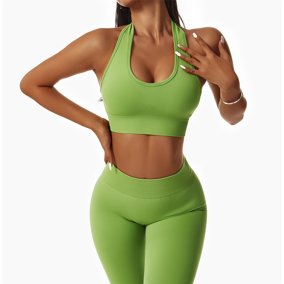 Seamless Women Sportswear Yoga Sets Workout Sports Bra Gym Clothing High Waist Legging Fitness Women Tracksuit Athletic Outfits The Clothing Company Sydney
