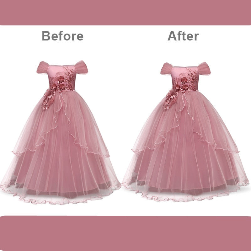 Kid Wedding Dresses for Girls Elegant Flower Princess Long Gown Baby Girl Christmas Dress Size 6 12 14 Years The Clothing Company Sydney