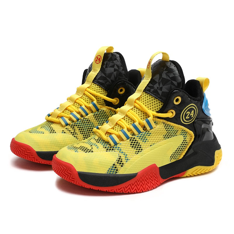Kids Boys Basketball Shoes High Quality Top Non-Slip Kids Sneakers Girls Sneakers Outdoor Kids Tennis Shoes The Clothing Company Sydney