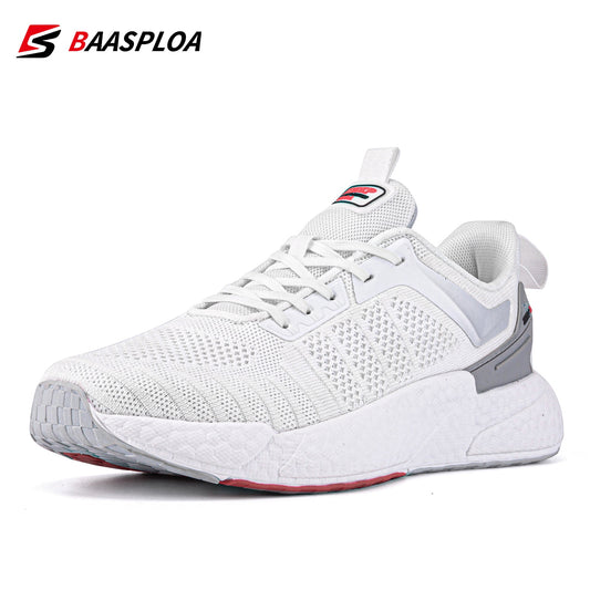 Men's Comfortable Knit Walking Shoes Breathable Fashion Sneaker Anti-Slip Shock-Absorbing Casual Sneakers Shoes The Clothing Company Sydney