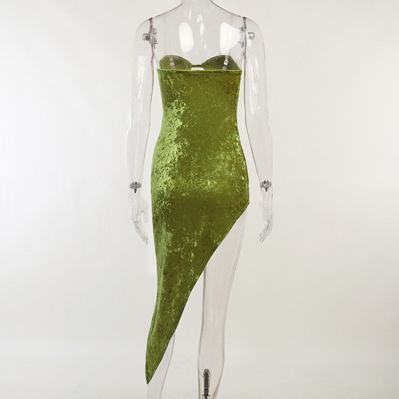 Sequin Dress Women Vacation Beach Backless Dress Split Bodycon Evening Party Dress The Clothing Company Sydney