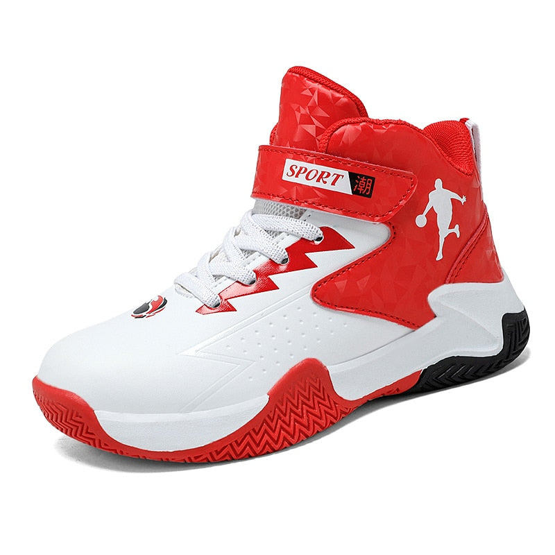 Kids Boys Basketball Shoes Kids Sneakers Non-Slip Sports Girls Basketball Training Tennis Shoes The Clothing Company Sydney
