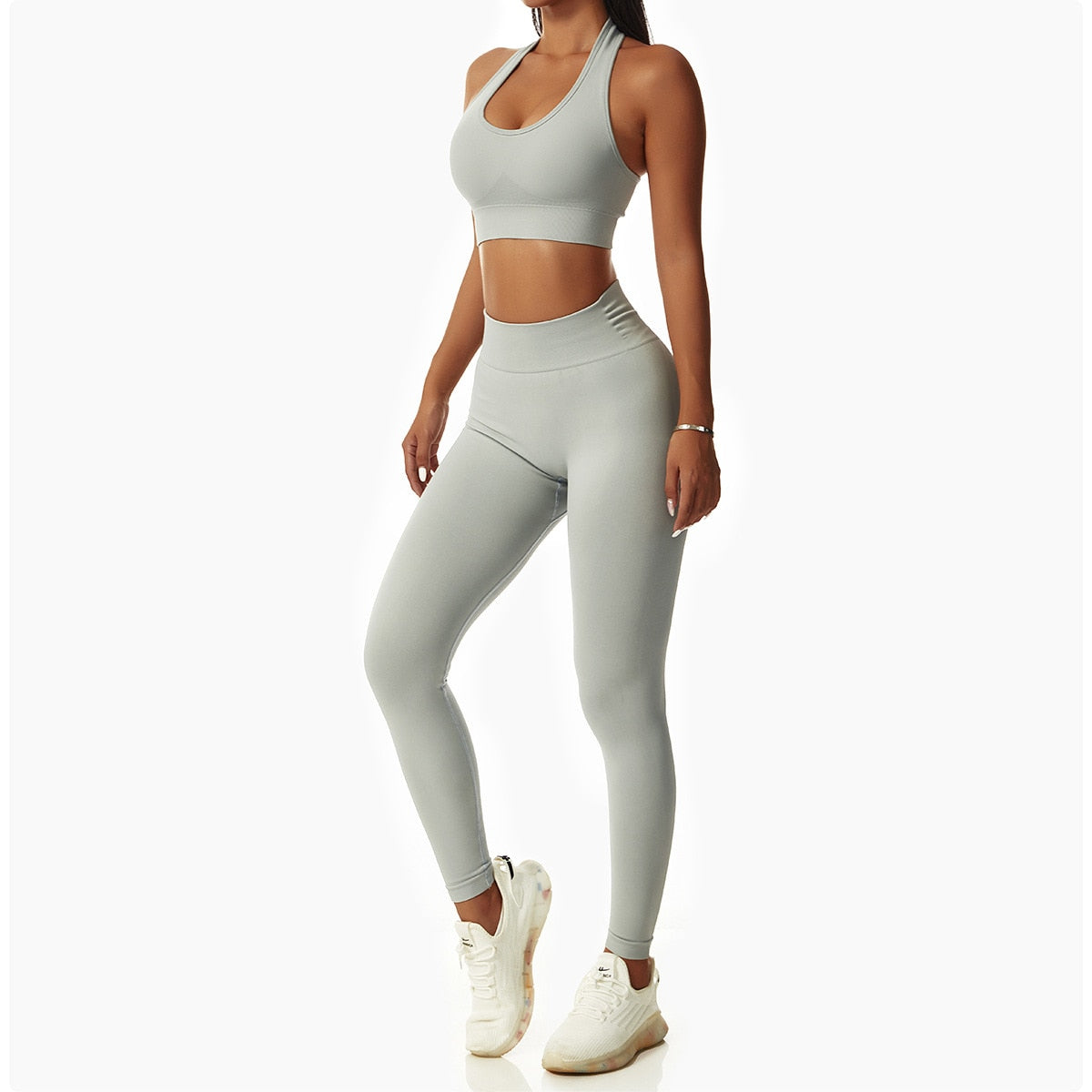 Seamless Women Sportswear Yoga Sets Workout Sports Bra Gym Clothing High Waist Legging Fitness Women Tracksuit Athletic Outfits The Clothing Company Sydney