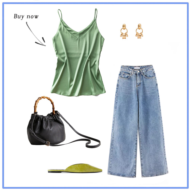 Y2k Wide Leg Pants High Waist Mom Jeans Fashion Denim Trousers Blue Jeans The Clothing Company Sydney