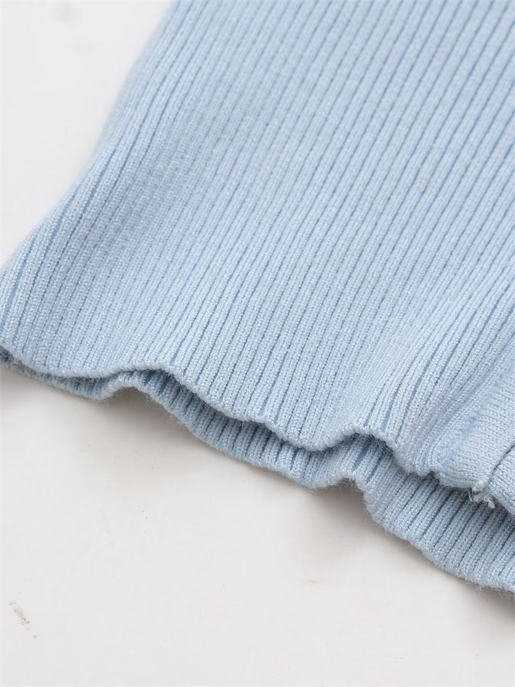 Women's Spring Outfits Casual Zipper Sweater Hoodie Set High Waist Flare Pants Suits Pink Knitted Y2k Two Piece Set The Clothing Company Sydney